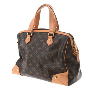 Louis Vuitton Brown Canvas Retiro Bag Monogram